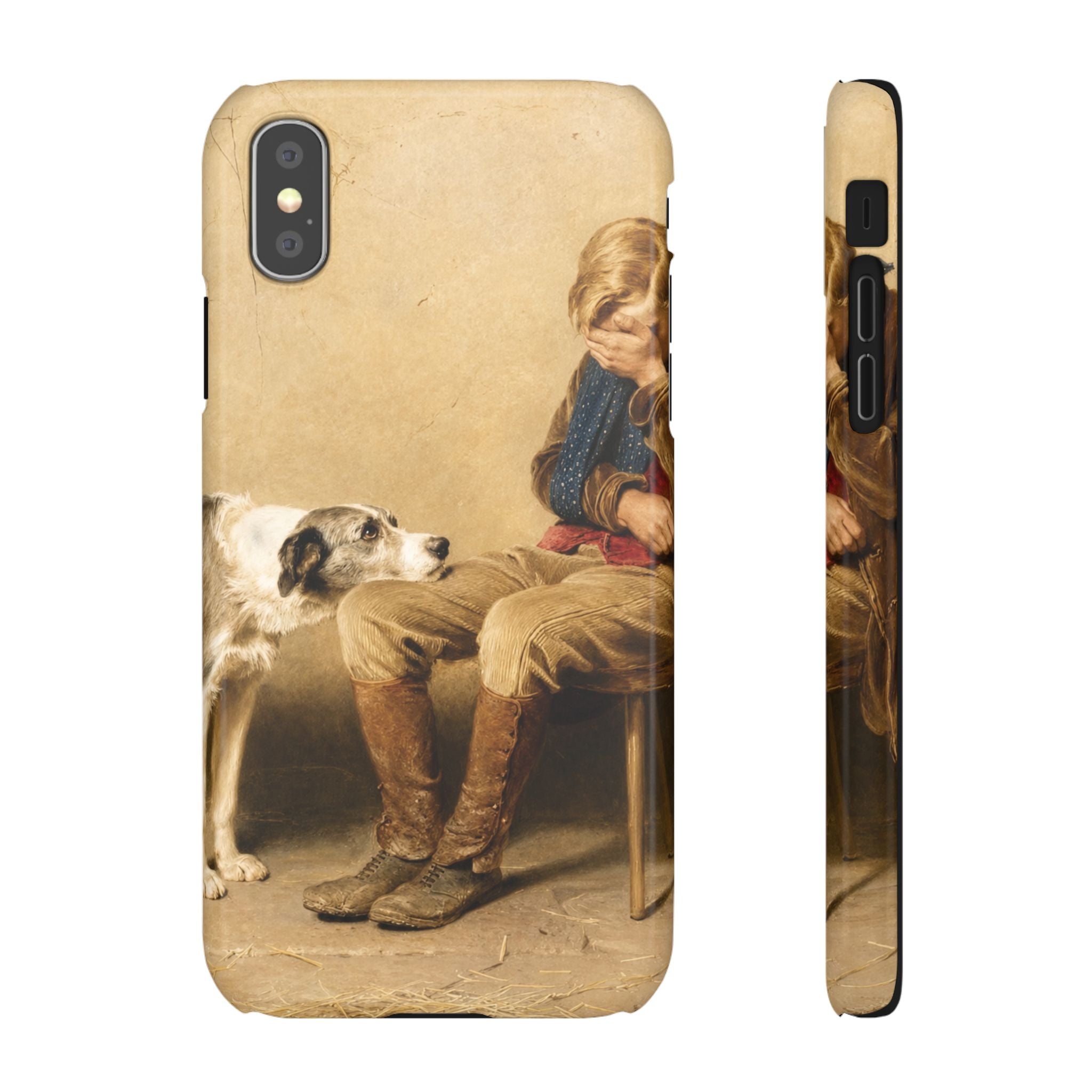 Fidelity by Briton Riviere - iPhone Slim Case
