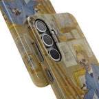 Skeleton Painter in his Studio by James Ensor - Samsung Slim Case