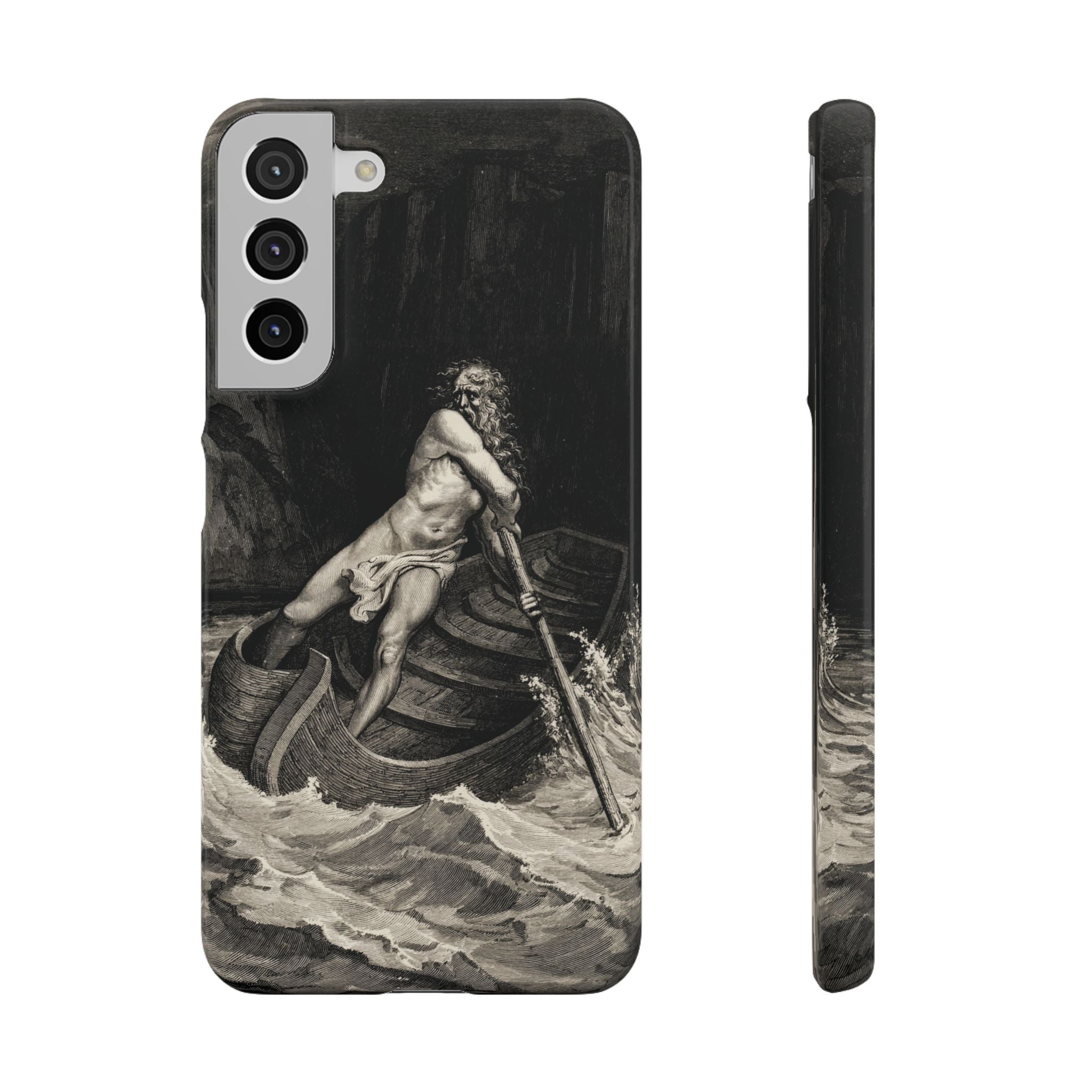 Canto III – Charon by Gustave Doré - Samsung Slim Case