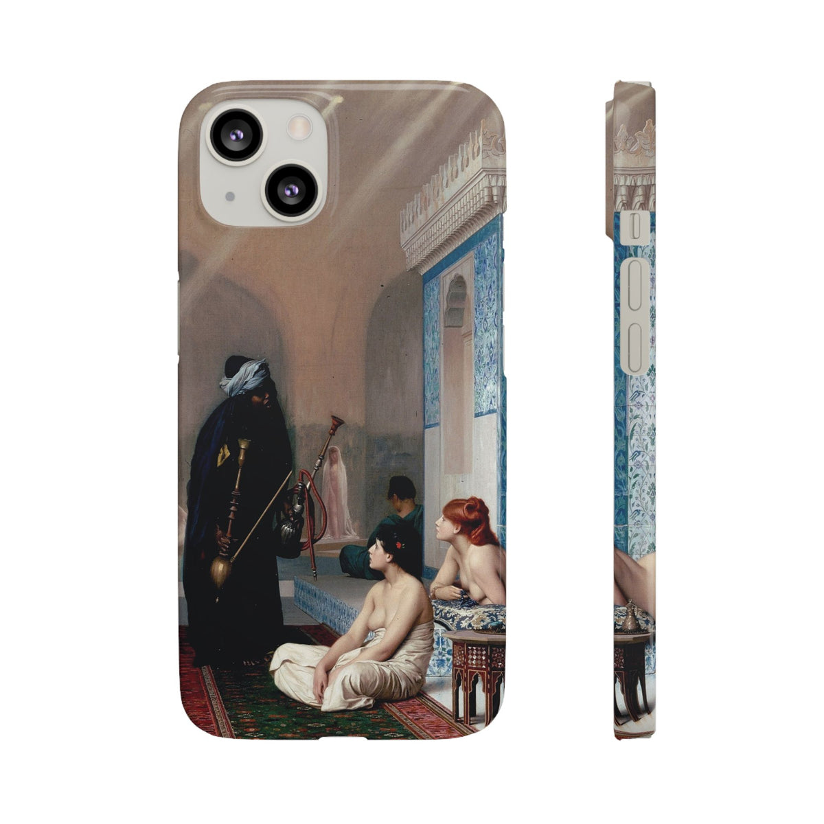 Pool in a Harem by Jean-Leon Gerome - iPhone Slim Case