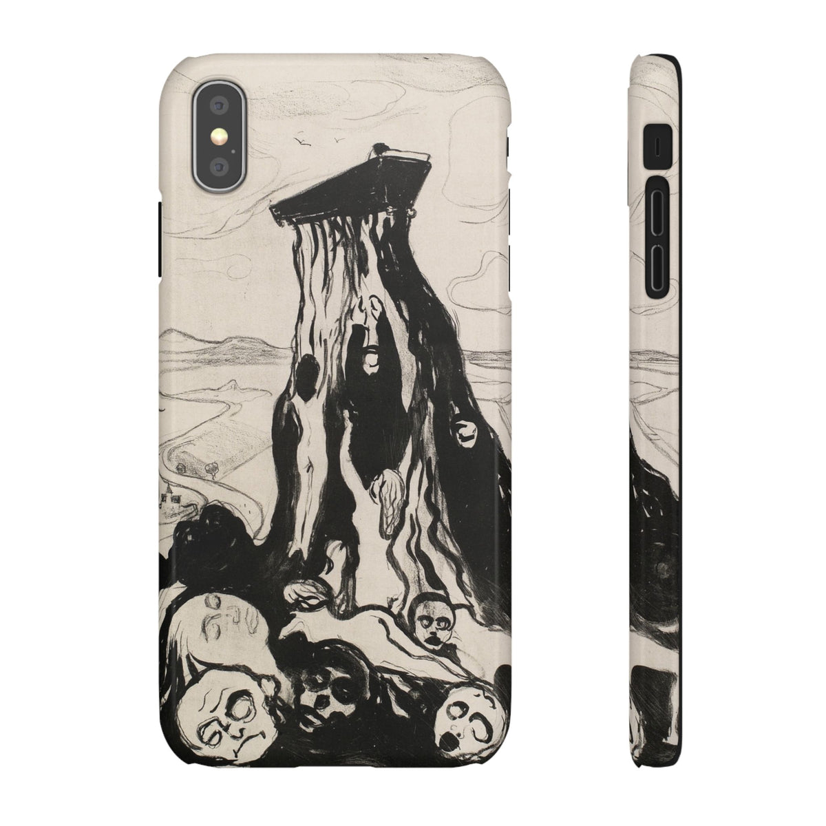 Funeral March by Edvard Munch - iPhone Slim Case