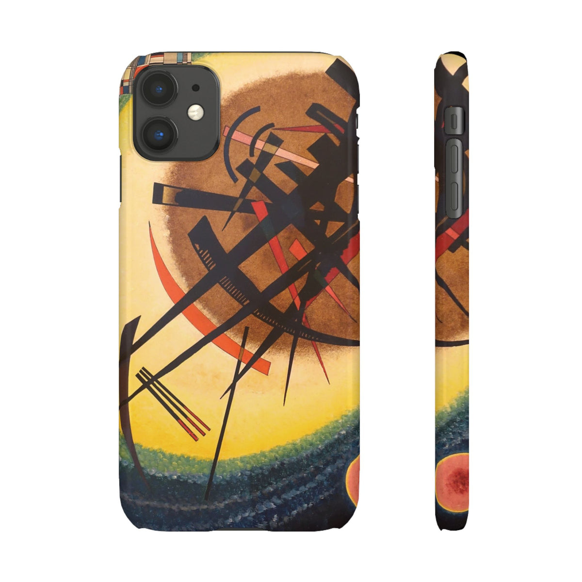 In the Bright Oval by Vasily Kandinsky - iPhone Slim Case