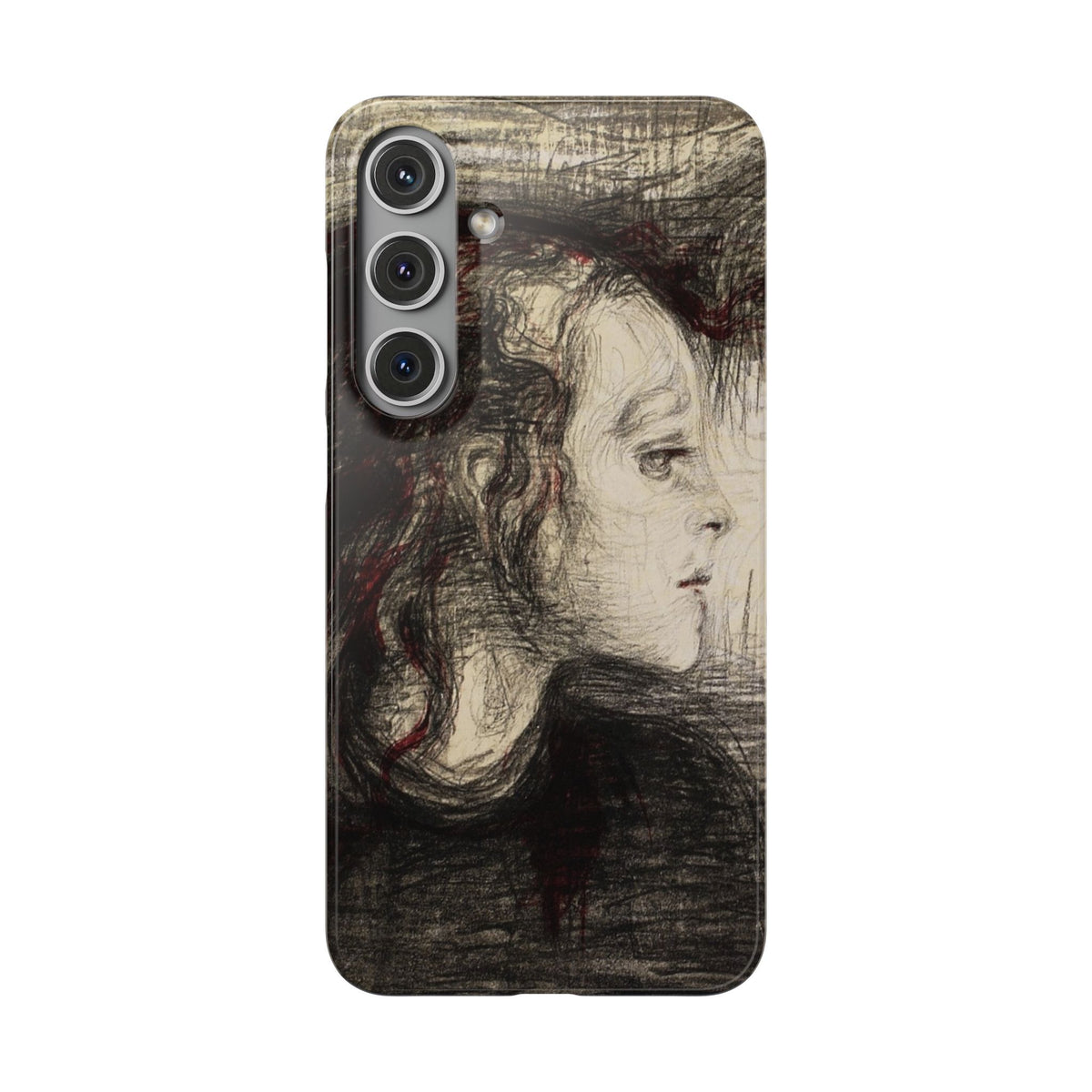 The Sick Child by Edvard Munch - Samsung Slim Case