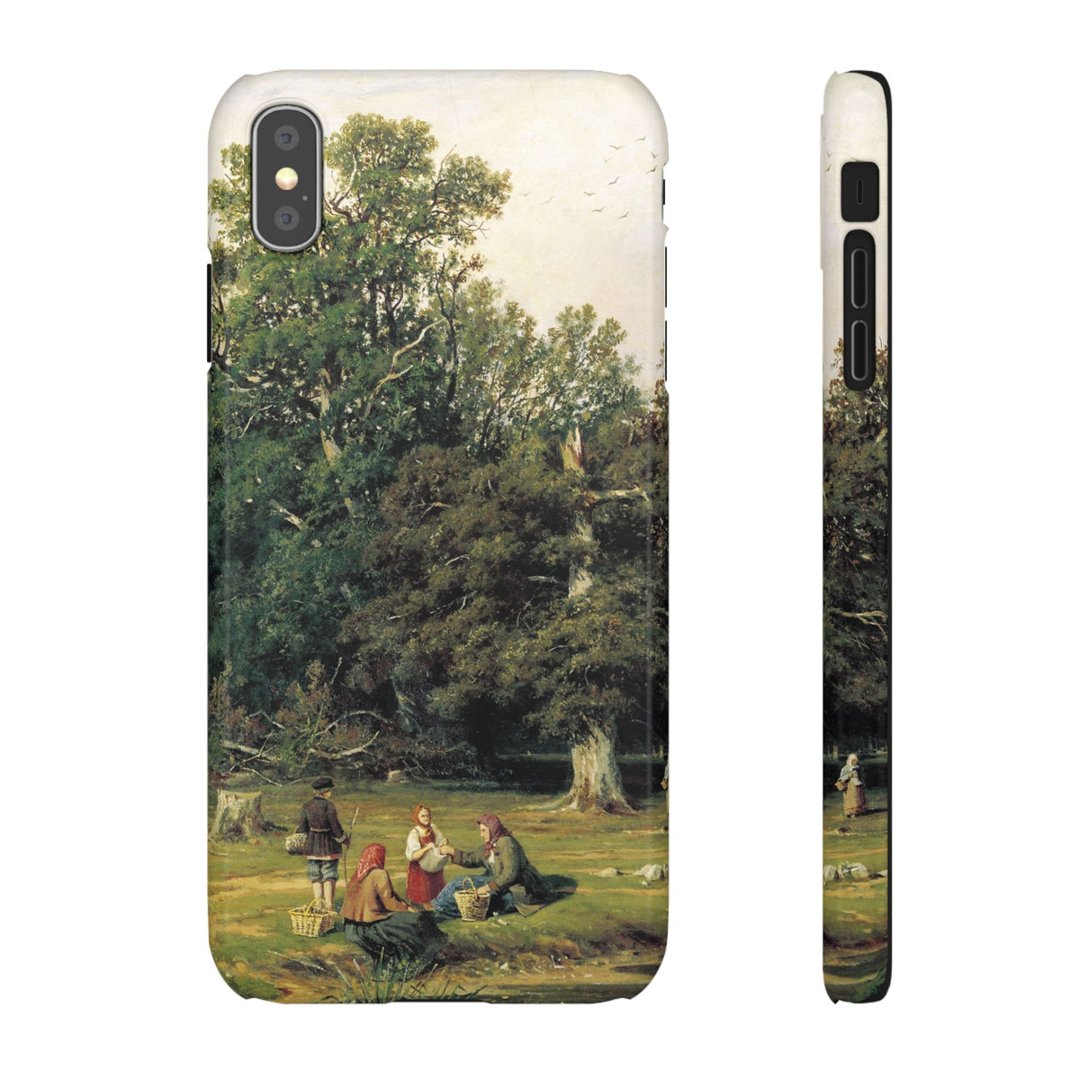 For Mushrooms by Ivan Ivanovich Shishkin - iPhone Slim Case