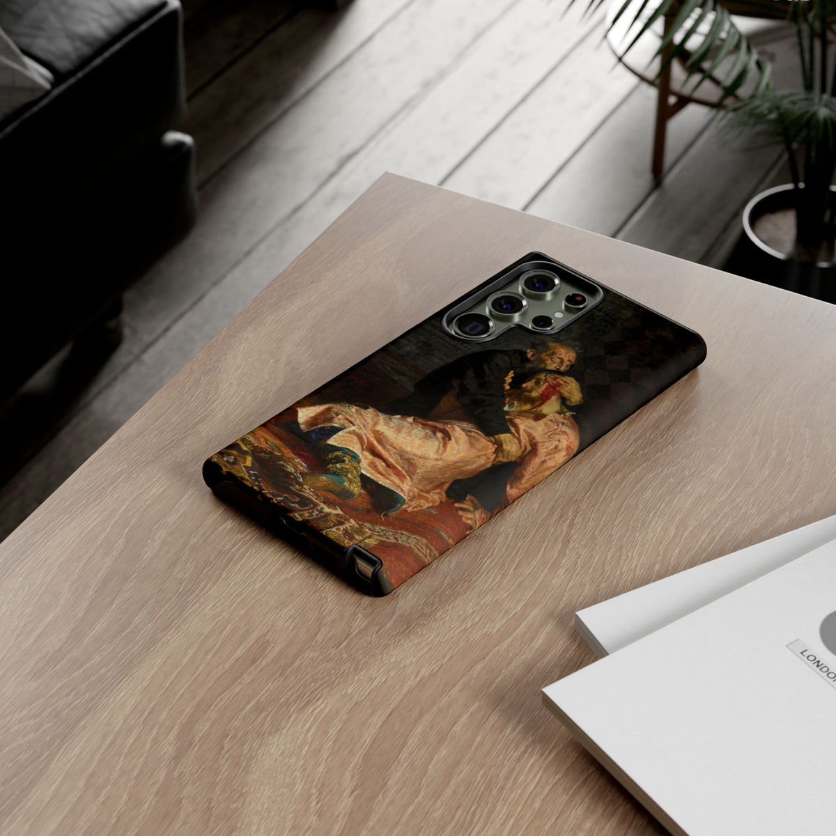 Ivan il Terribile e suo figlio di Ilya Repin - Samsung Tough Case