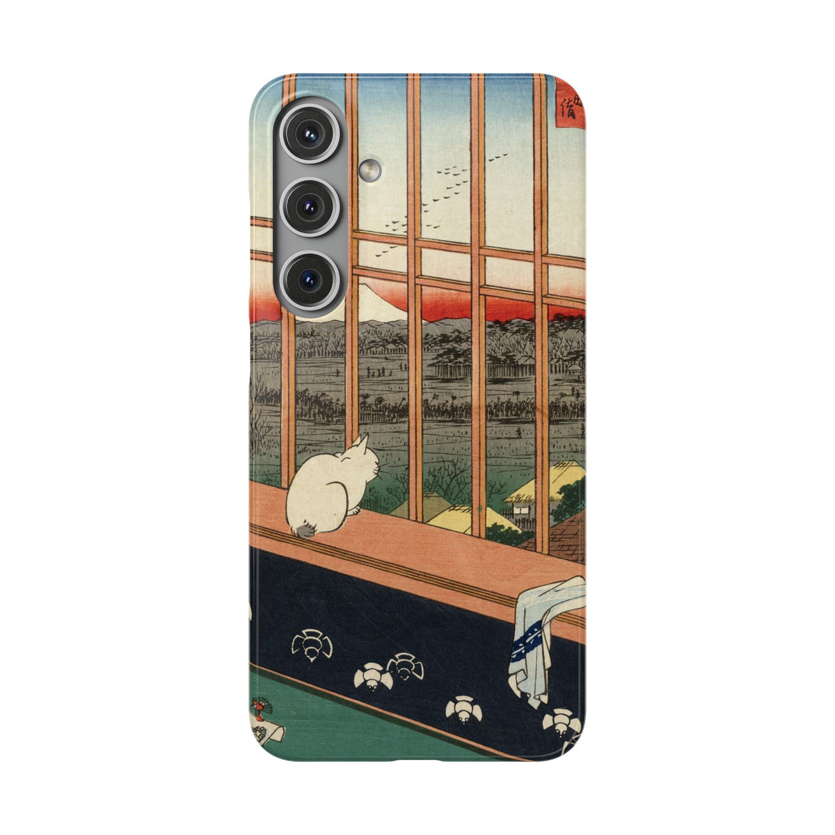 Asakusa Rice Fields and Torinomachi Festival by Utagawa Hiroshige - Samsung Slim Case