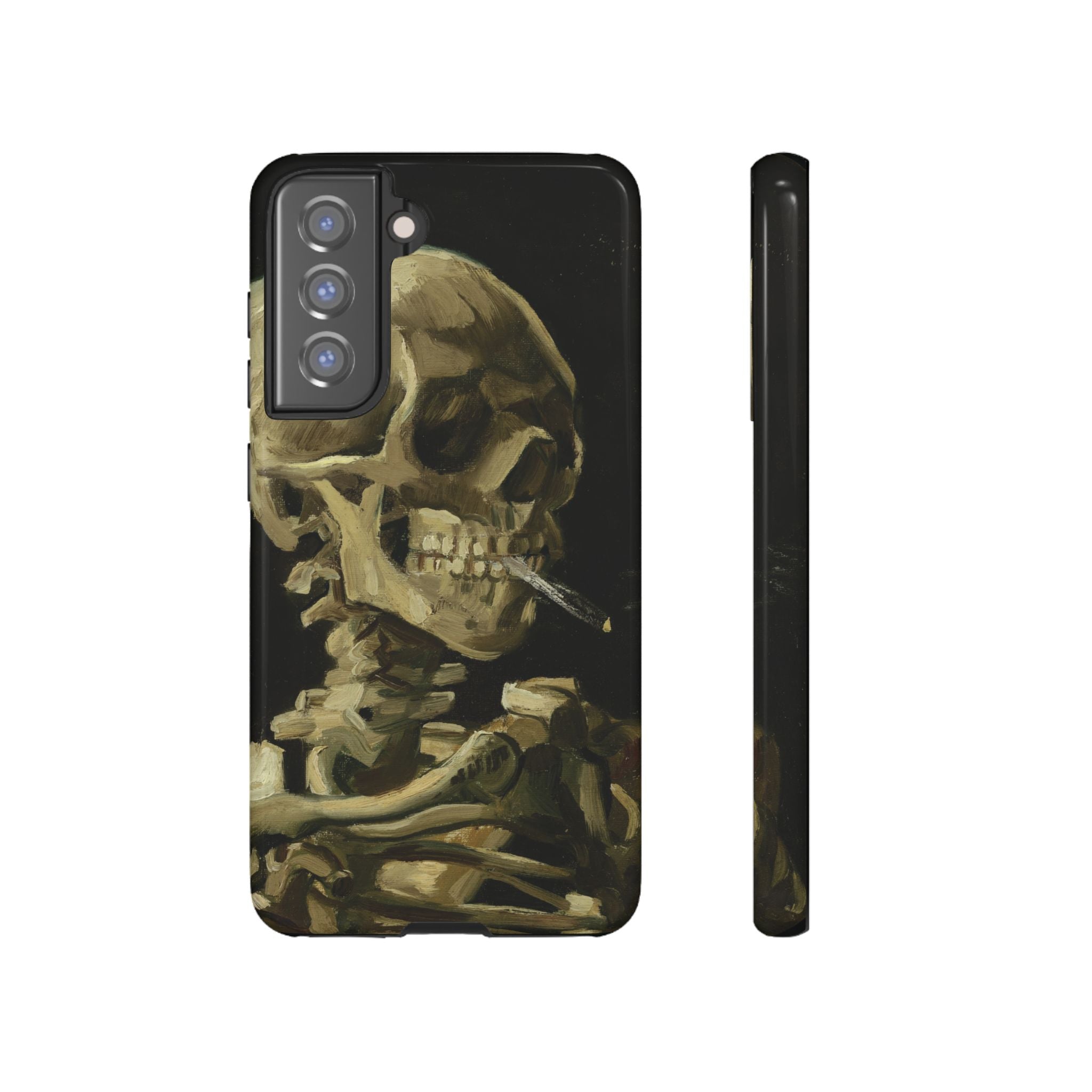 Head of a Skeleton with a Burning Cigarette by Vincent van Gogh - Samsung Tough Case