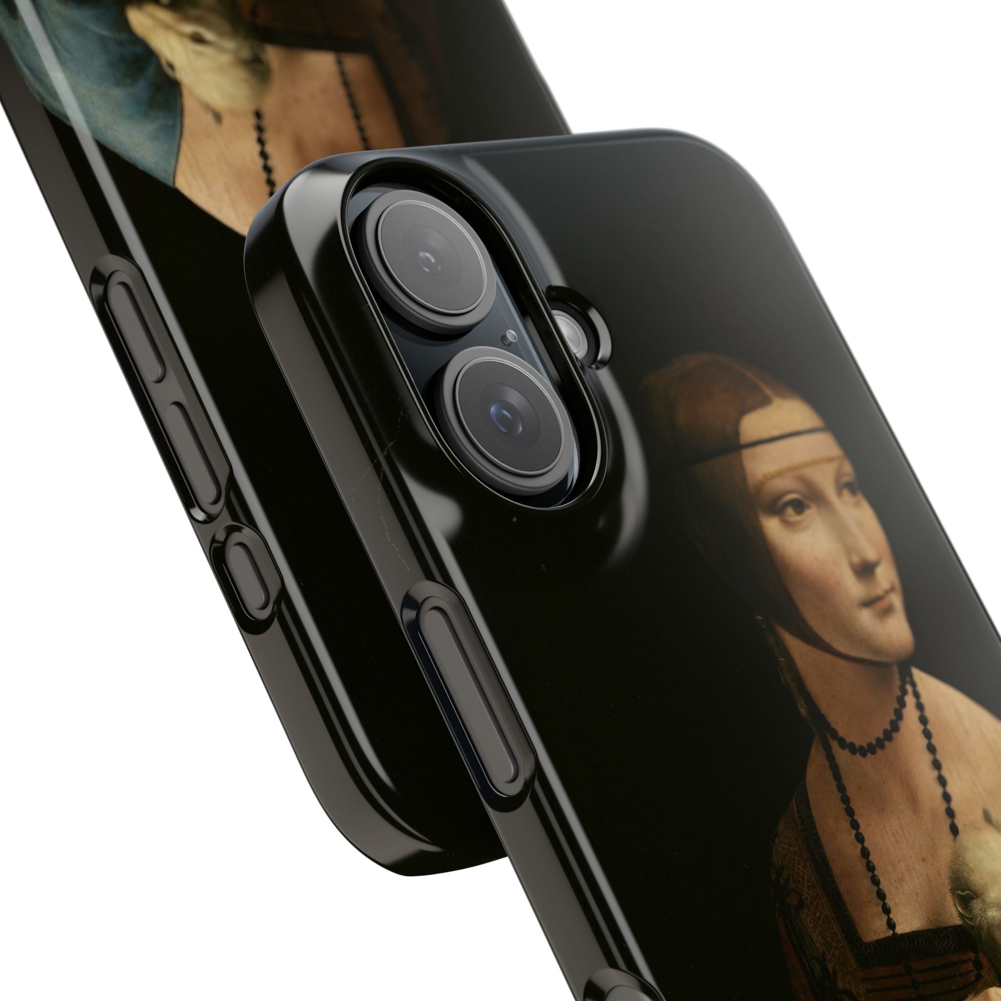 Lady with an Ermine by Leonardo da Vinci - iPhone Slim Case