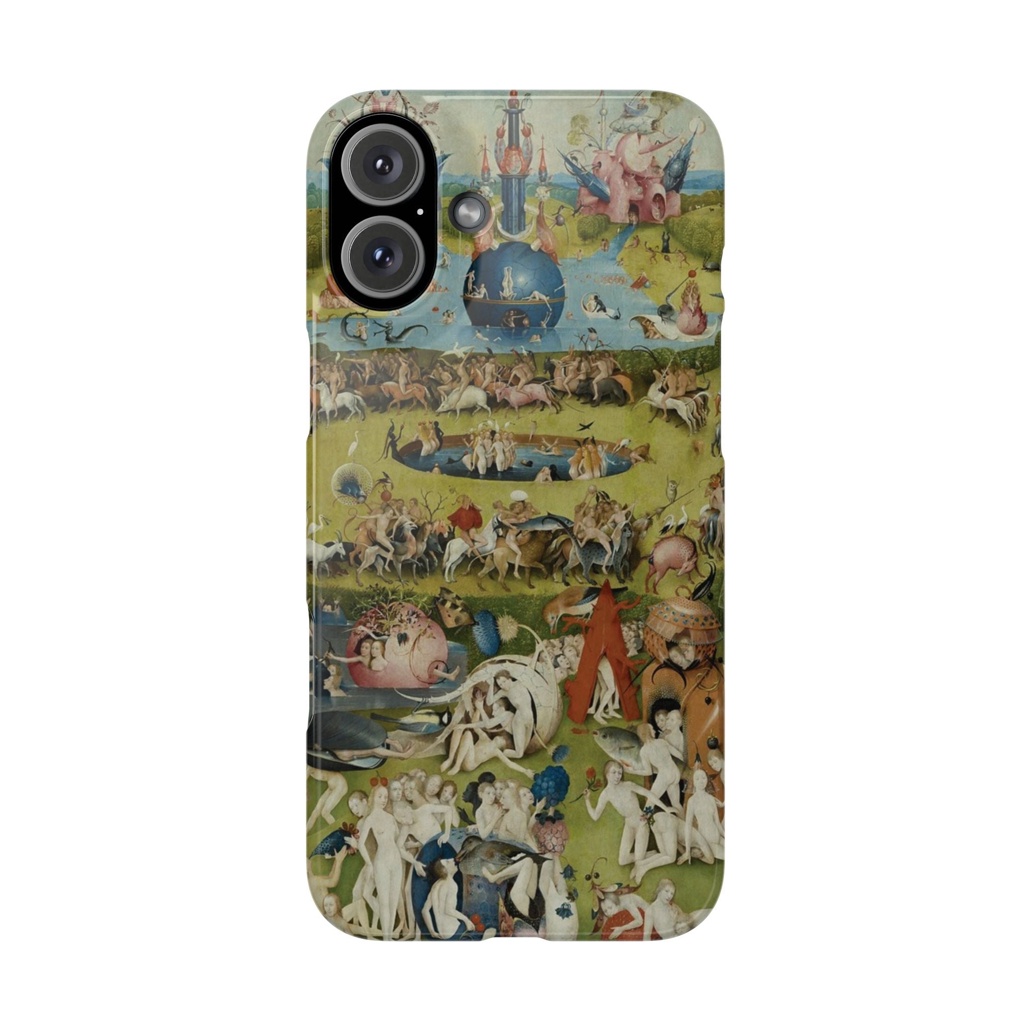 The Garden of Earthly Delights by Hieronymus Bosch - iPhone Slim Case
