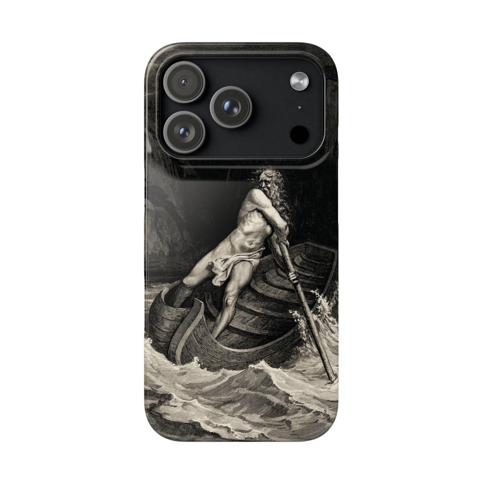 Canto III - Charon by Gustave Doré - iPhone Slim Case