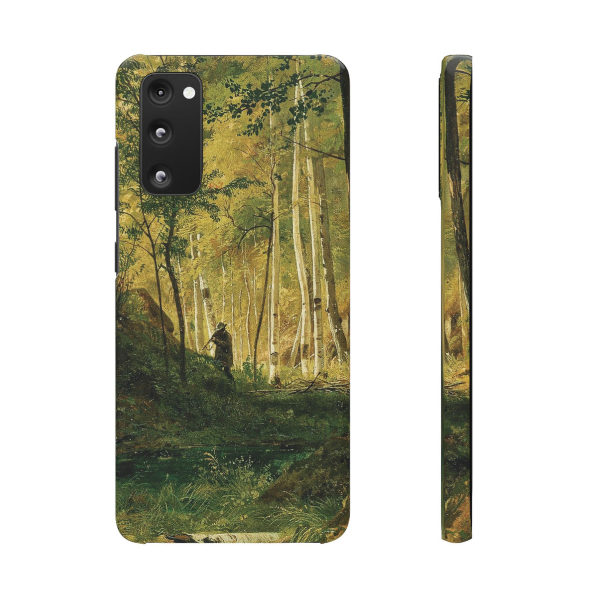 Landscape with a Hunter Valaam Island by Ivan Ivanovich Shishkin - Samsung Slim Case
