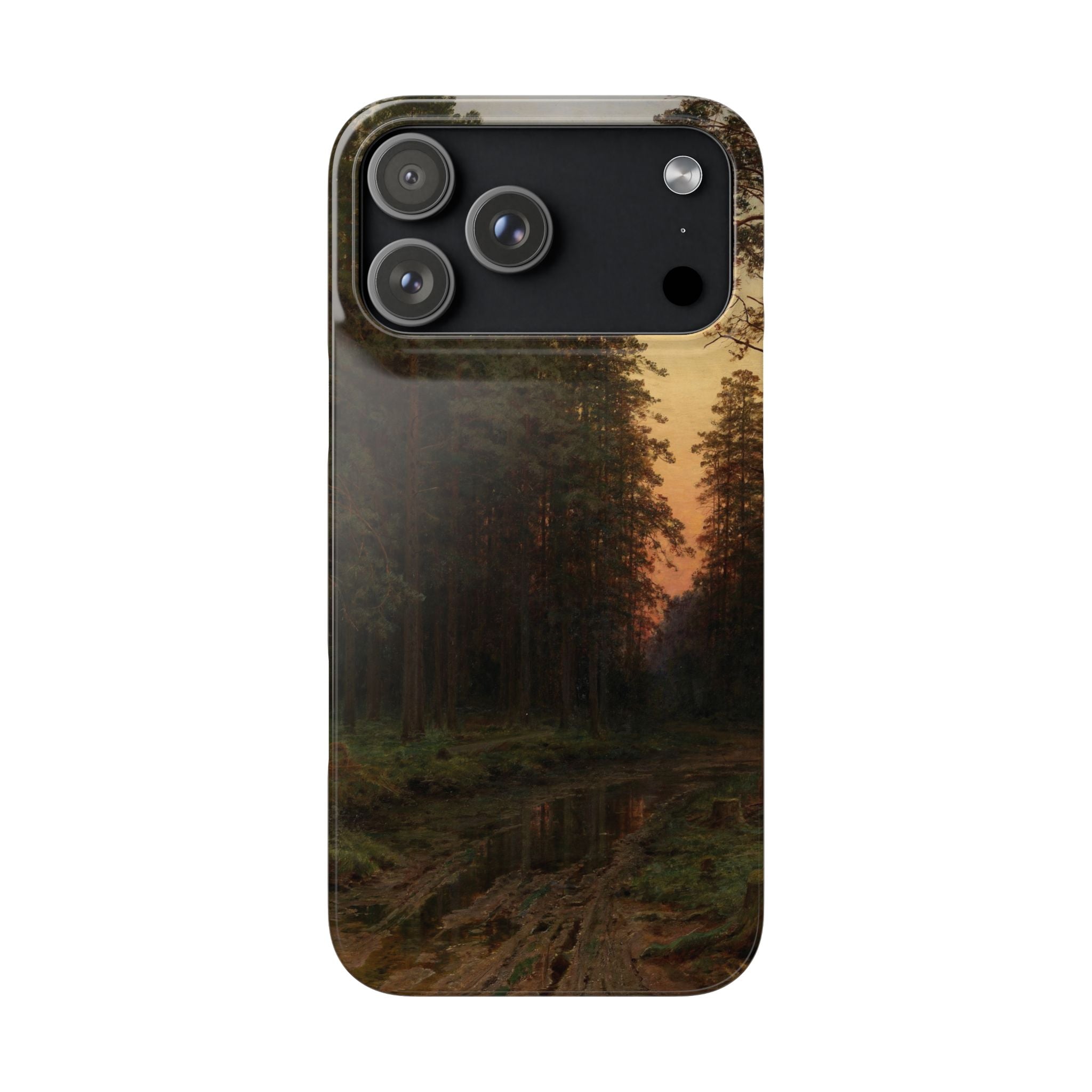Evening Glow by Ivan Ivanovich Shishkin - iPhone Slim Case