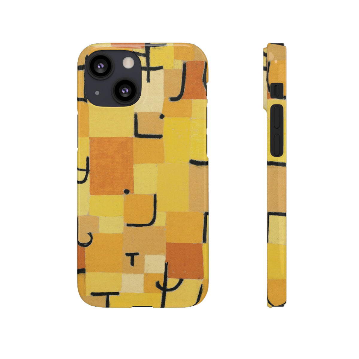 Signs in Yellow by Paul Klee - iPhone Slim Case