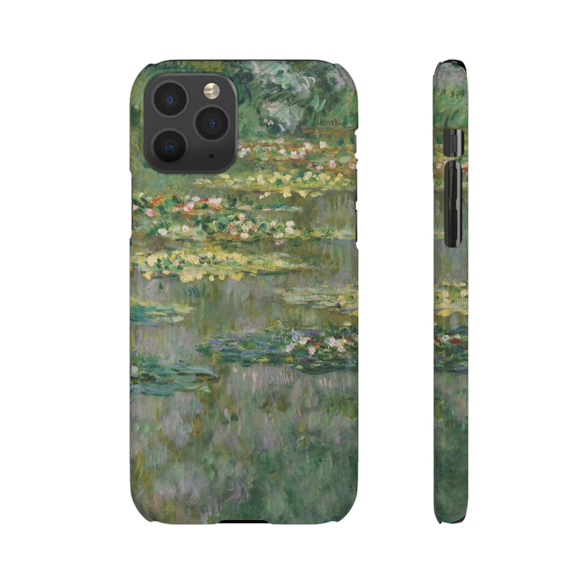 Le Bassin des Nymphéas by Claude Monet - iPhone Slim Case