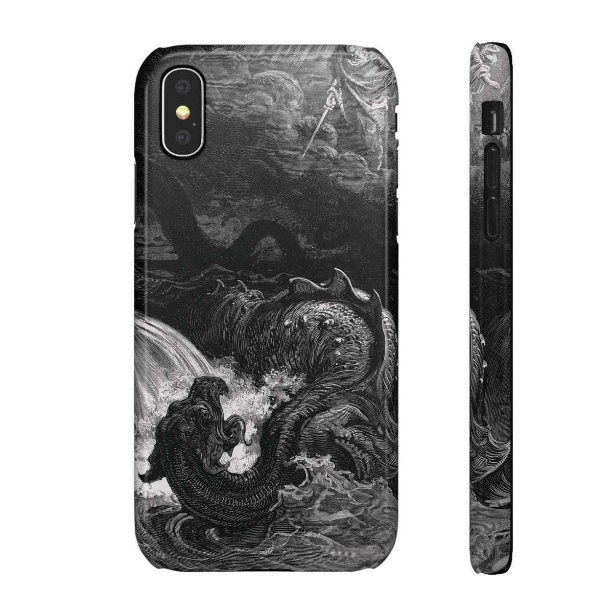 The Destruction of Leviathan by Gustave Doré - iPhone Slim Case