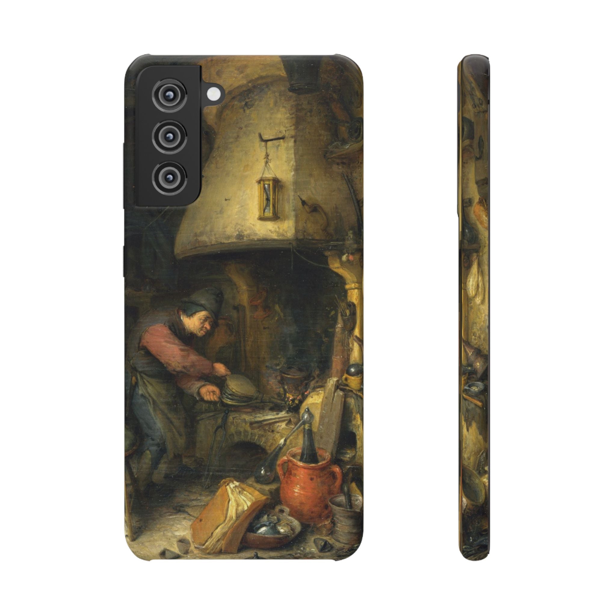 The Alchemist by Adriaen van Ostade - Samsung Slim Case