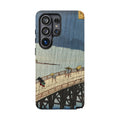 Sudden Shower over Shin Ohashi Bridge and Atake by Utagawa Hiroshige - Samsung Tough Case