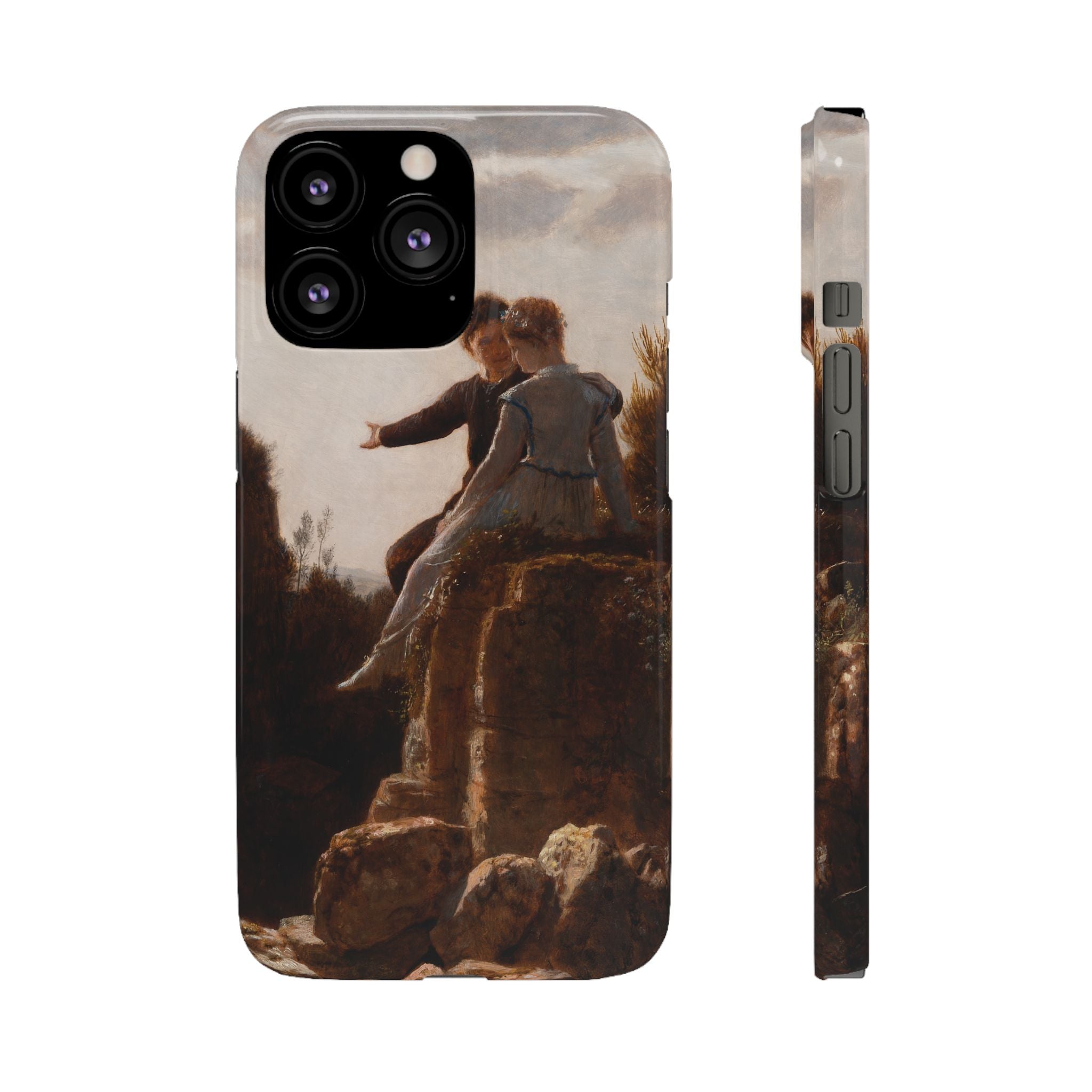 The Honeymoon by Arnold Böcklin - iPhone Slim Case