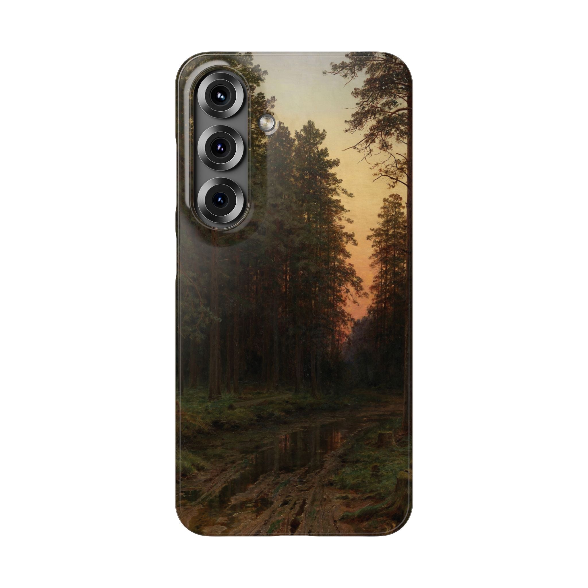 Evening Glow by Ivan Ivanovich Shishkin - Samsung Slim Case
