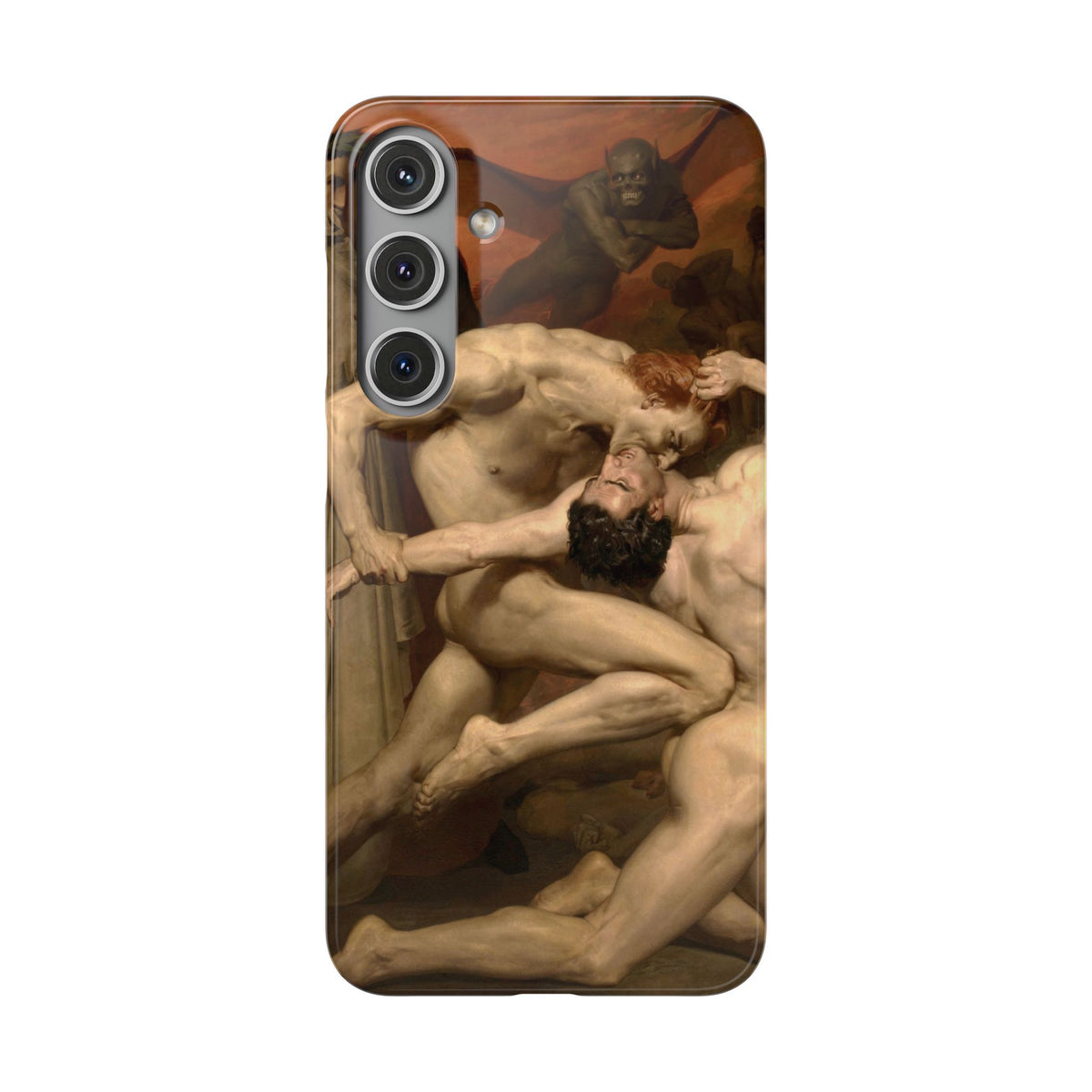 Dante and Virgile by William Bouguereau - Samsung Slim Case
