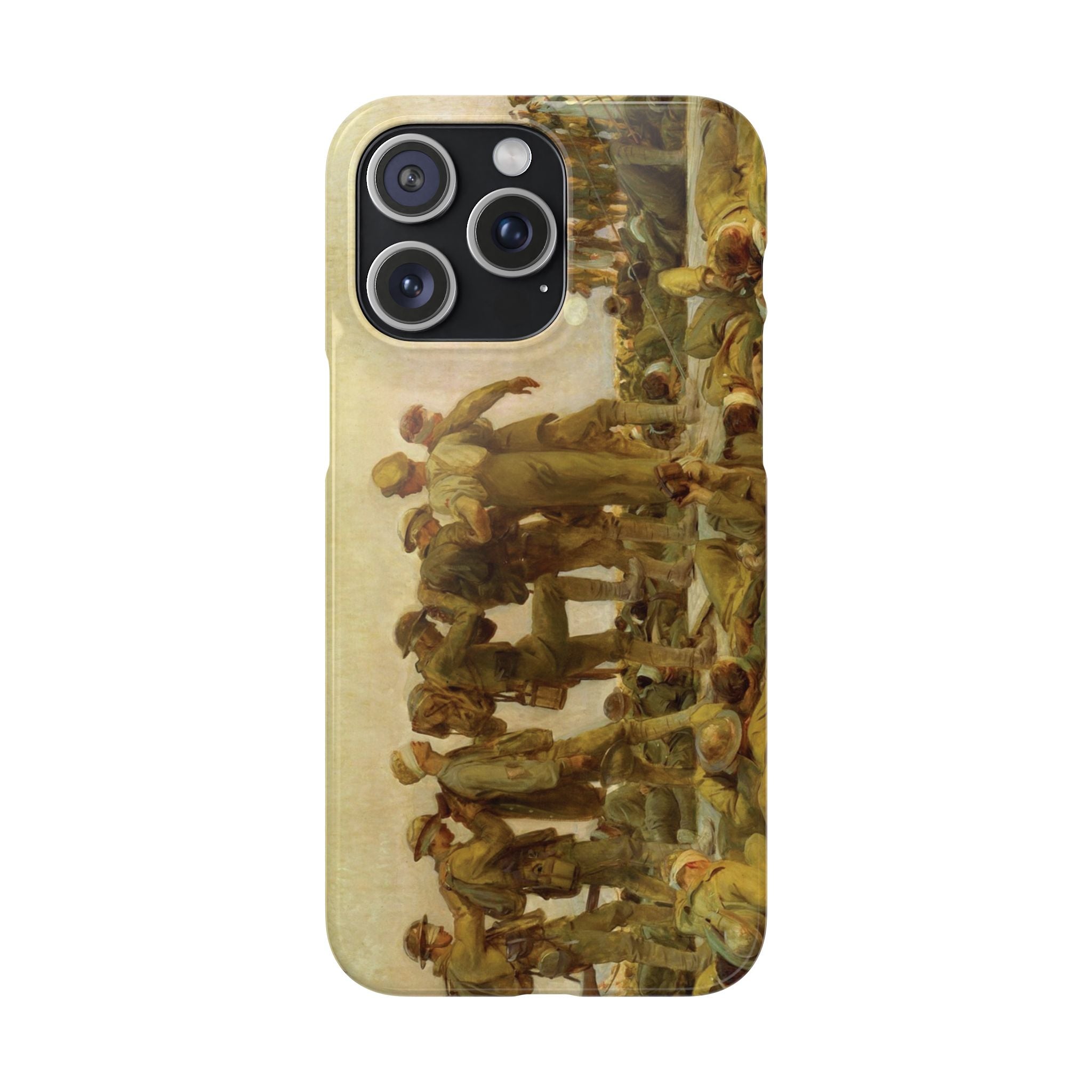 Gassed by John Singer Sargent - iPhone Slim Case