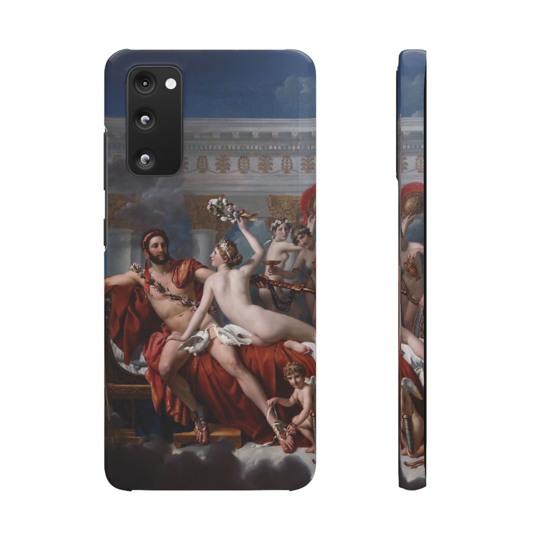 The Death of Marat by Jacques-Louis David - Samsung Slim Case