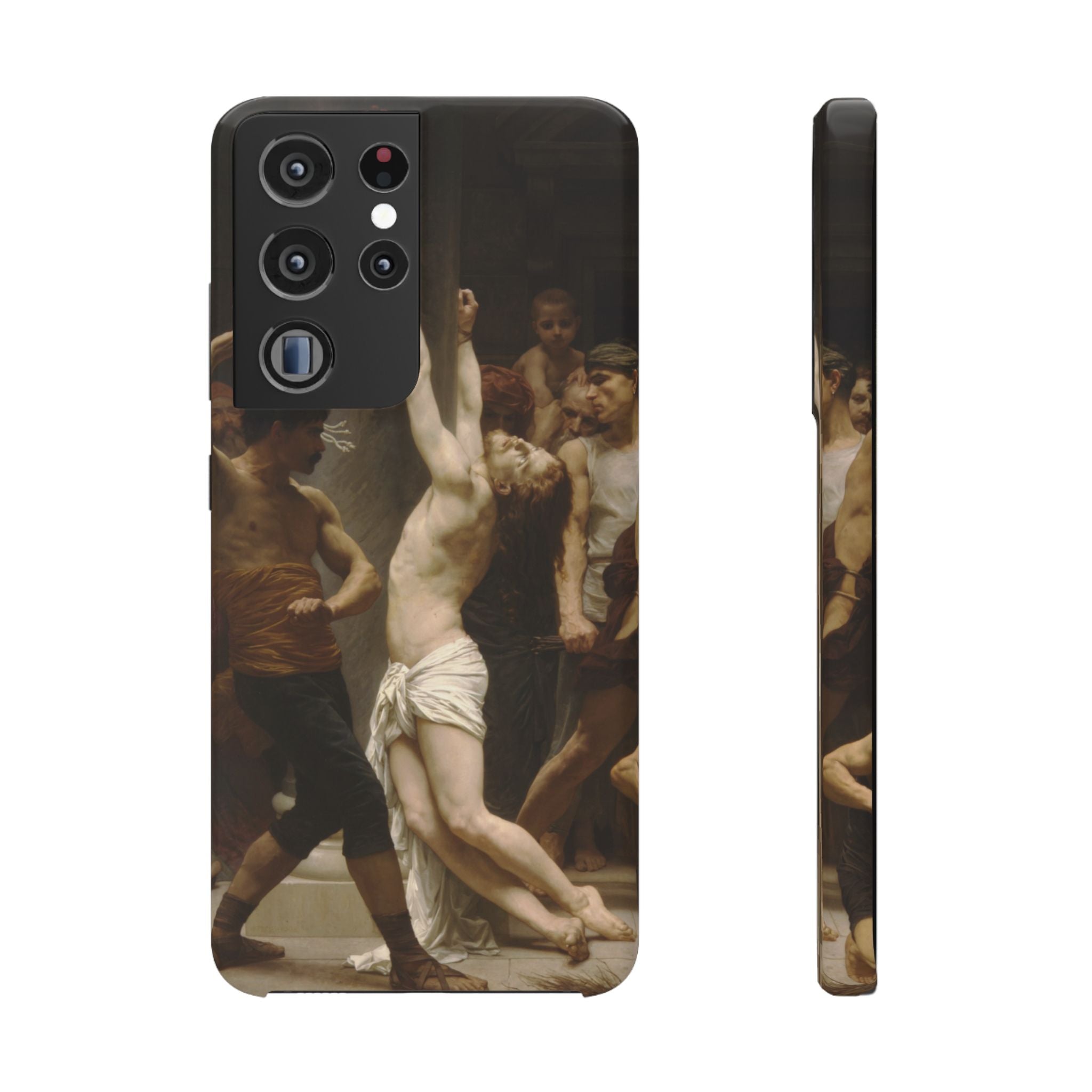 The Flagellation of Our Lord Jesus Christ by William-Adolphe Bouguereau - Samsung Slim Case