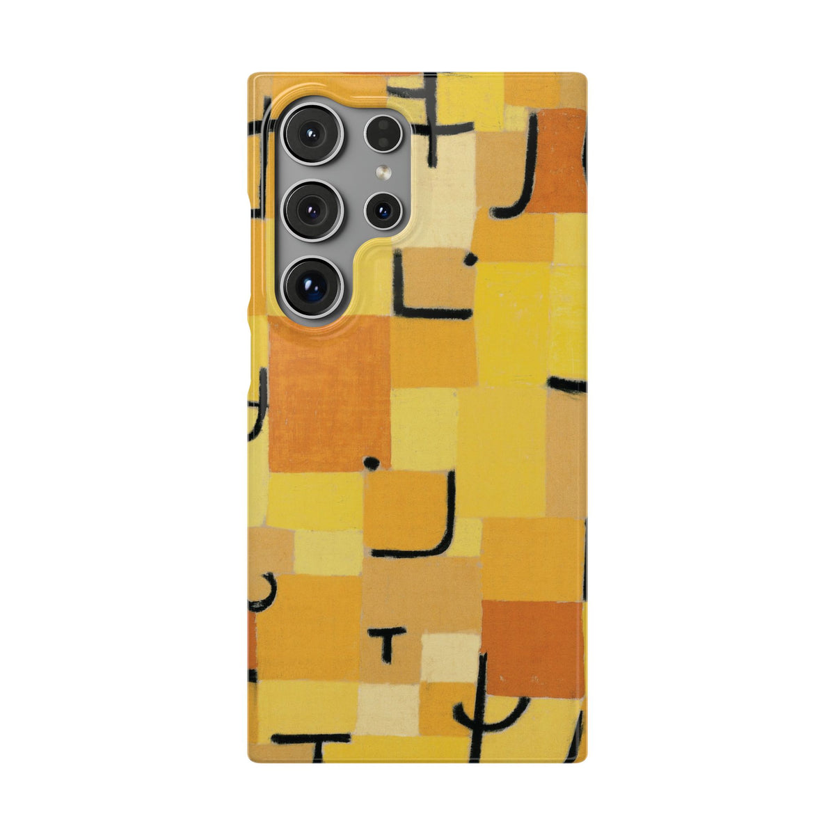 Signs in Yellow by Paul Klee - Samsung Slim Case