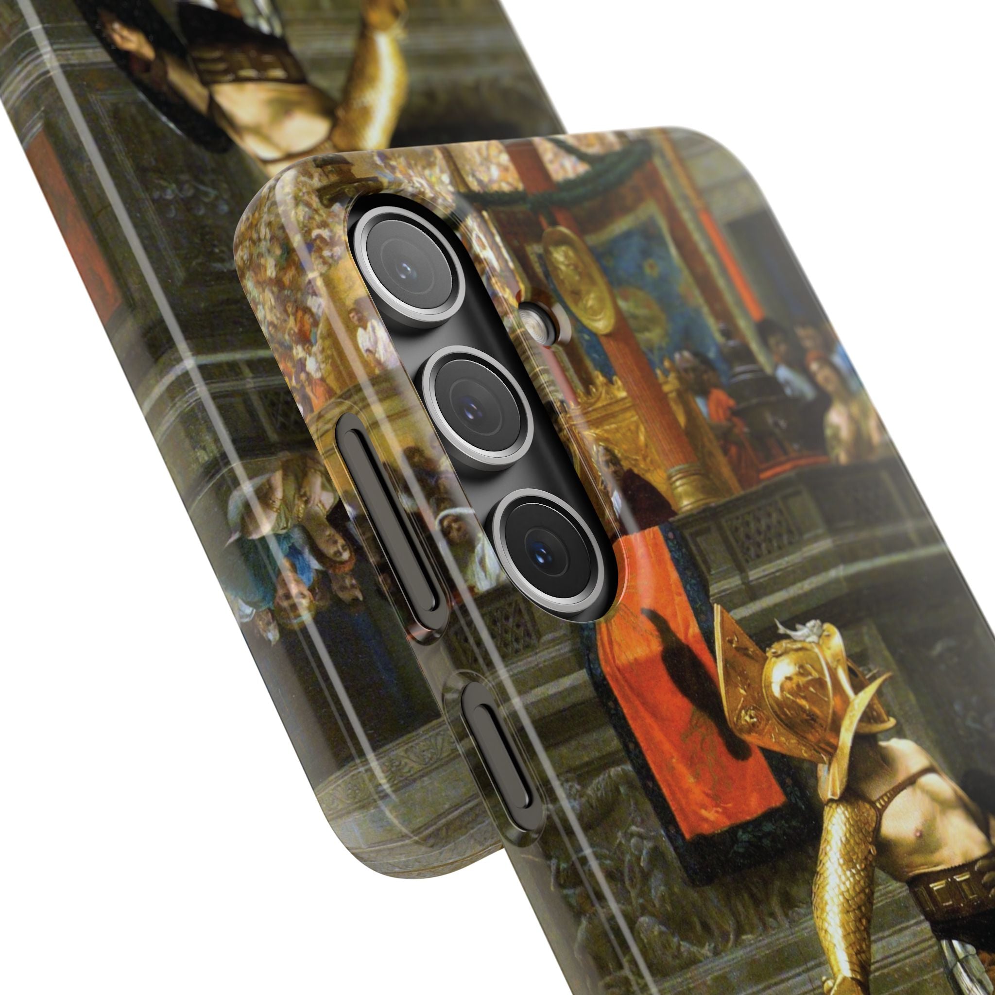 Pollice Verso by Jean Leon Gerome - Samsung Slim Case