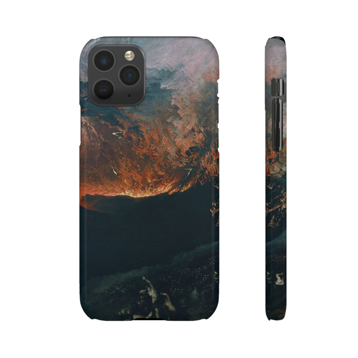 The Great Day of His Wrath by John Martin - iPhone Slim Case