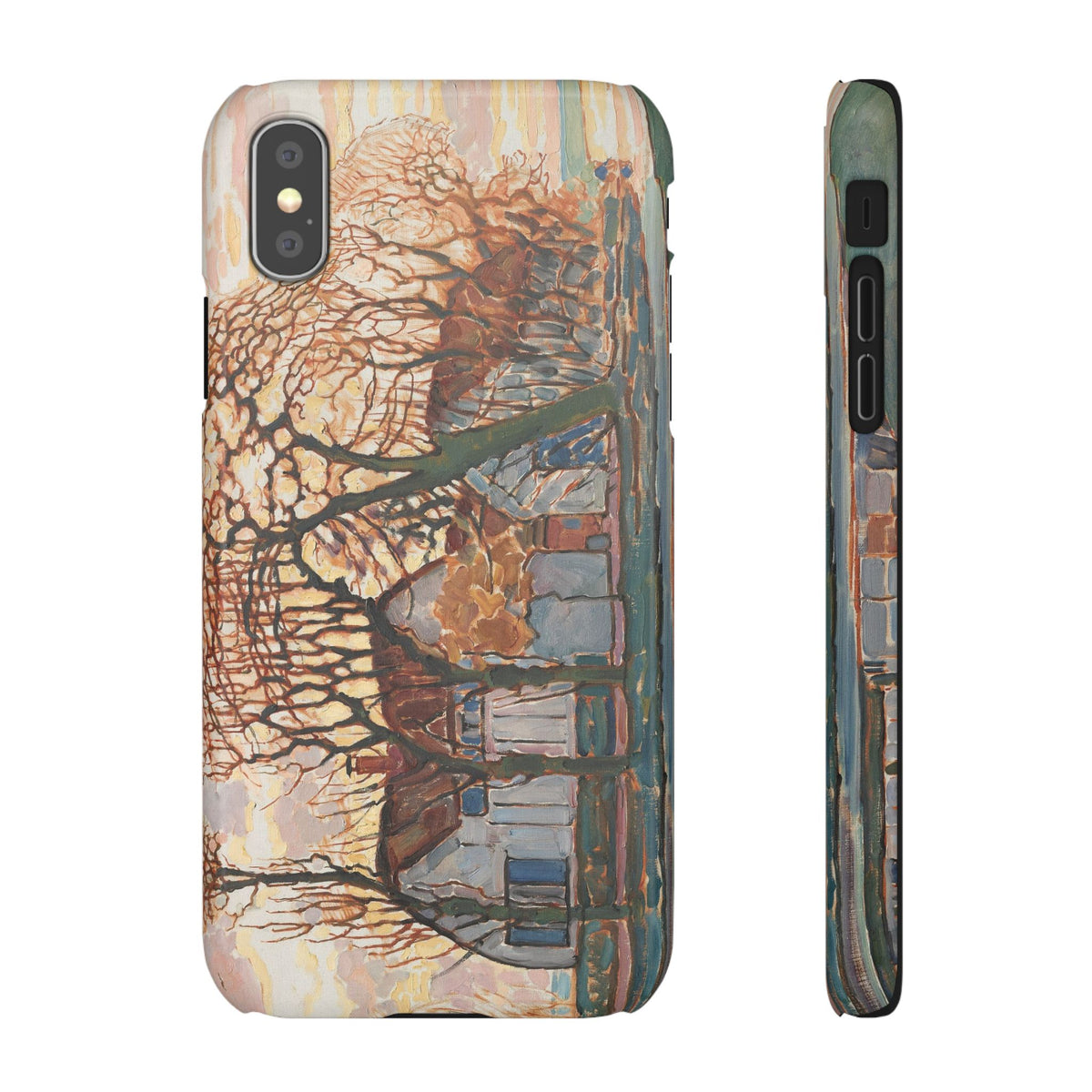 Farm near Duivendrecht by Piet Mondrian - iPhone Slim Case