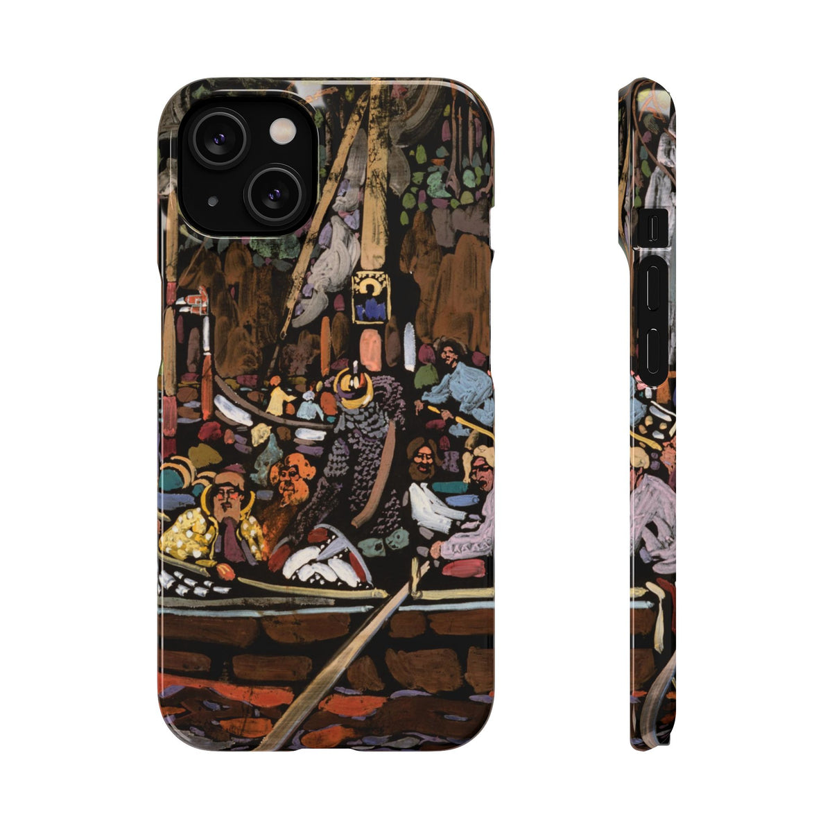 Lied (Chanson) by Vasily Kandinsky - iPhone Slim Case