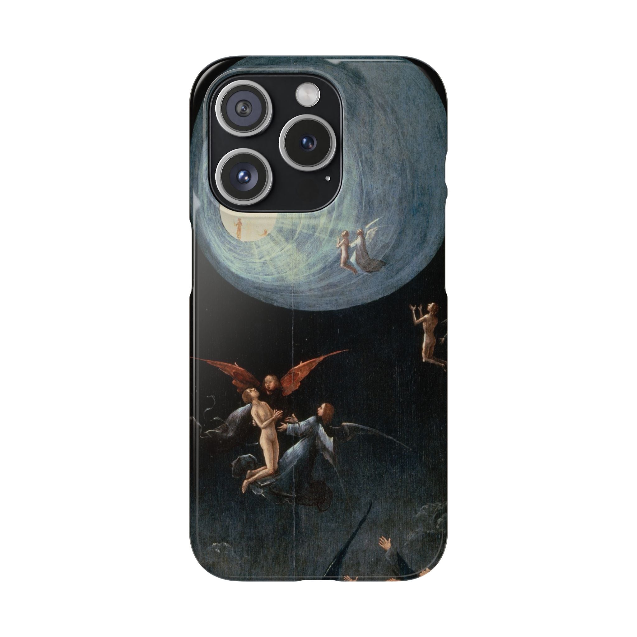 Visions of the Hereafter Ascent of the Blessed by Hieronymus Bosch - iPhone Slim Case