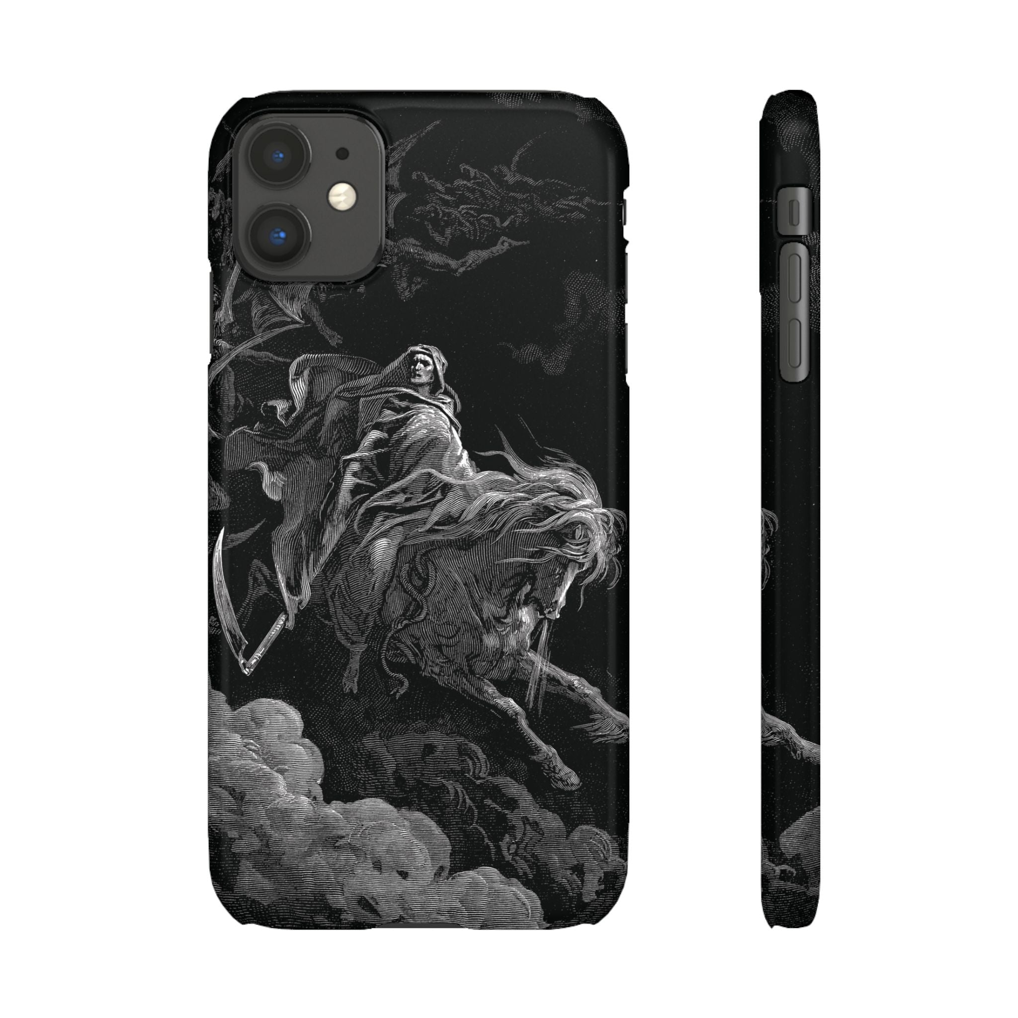 Death on the Pale Horse by Gustave Dore - iPhone Slim Case