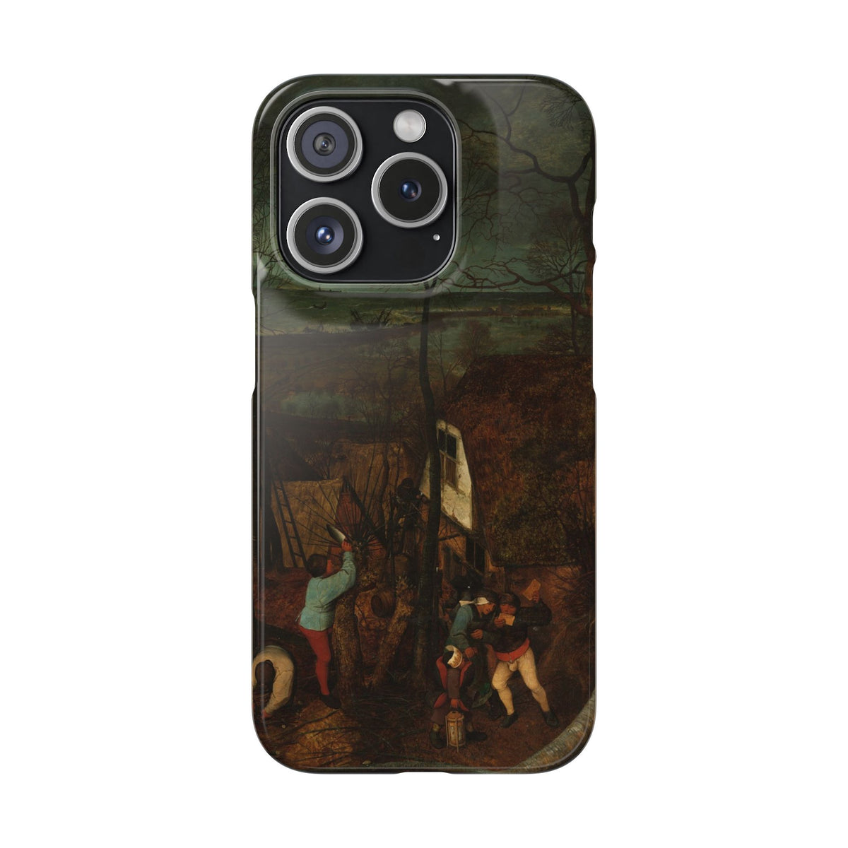 The Gloomy Day by Pieter Bruegel the Elder - iPhone Slim Case
