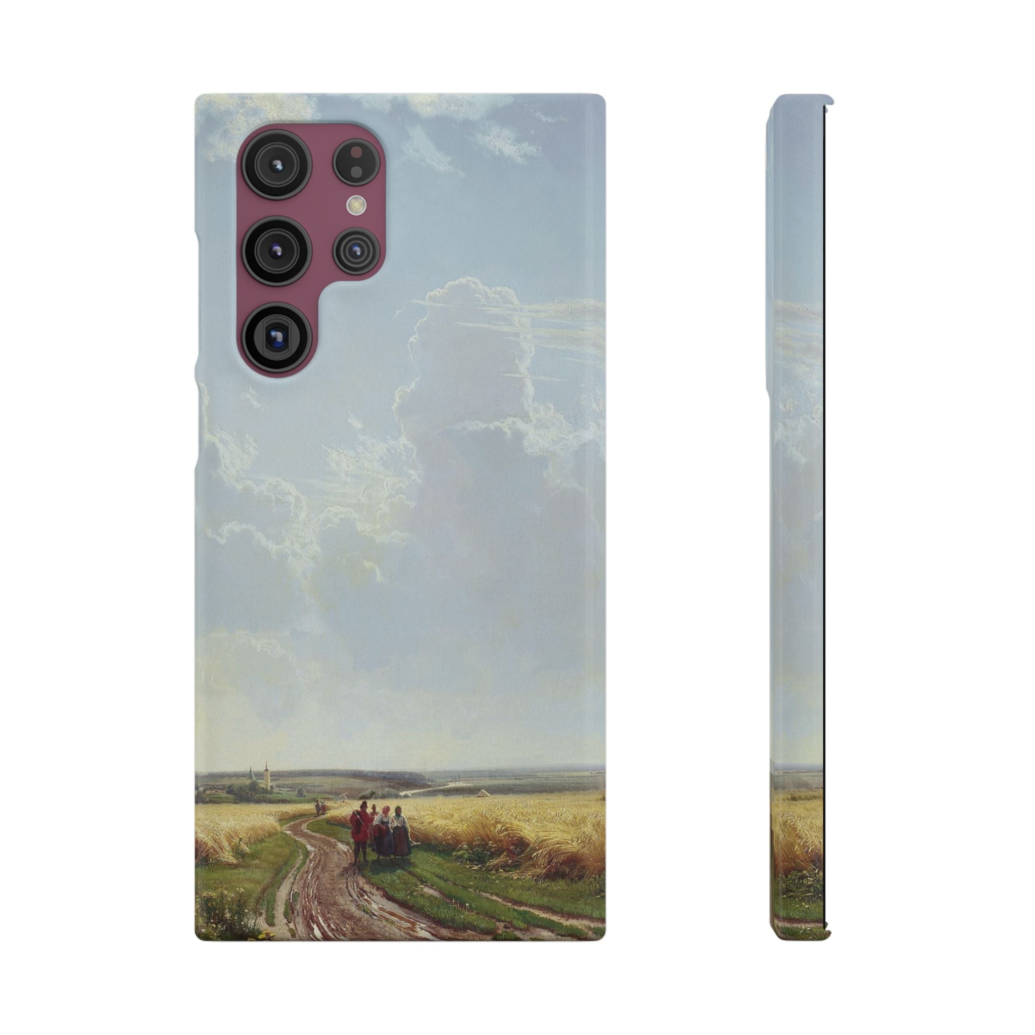 Midday in the Neighbourhood of Moscow by Ivan Ivanovich Shishkin - Samsung Slim Case