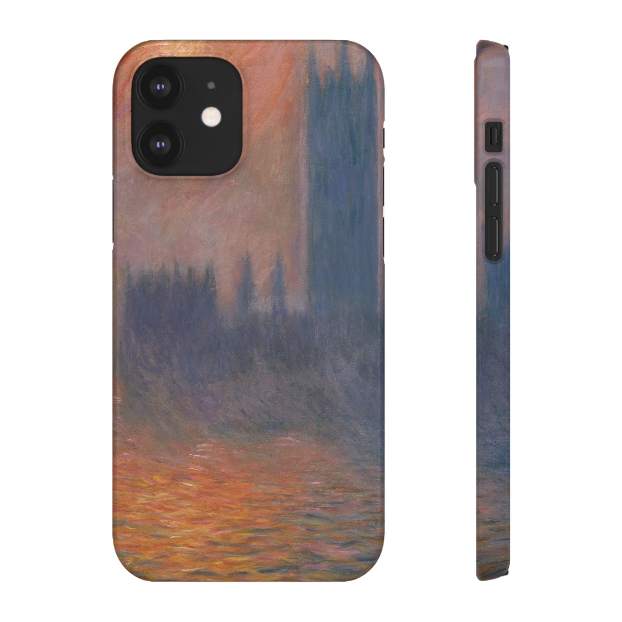 The Houses of Parliament Sunset by Claude Monet - iPhone Slim Case