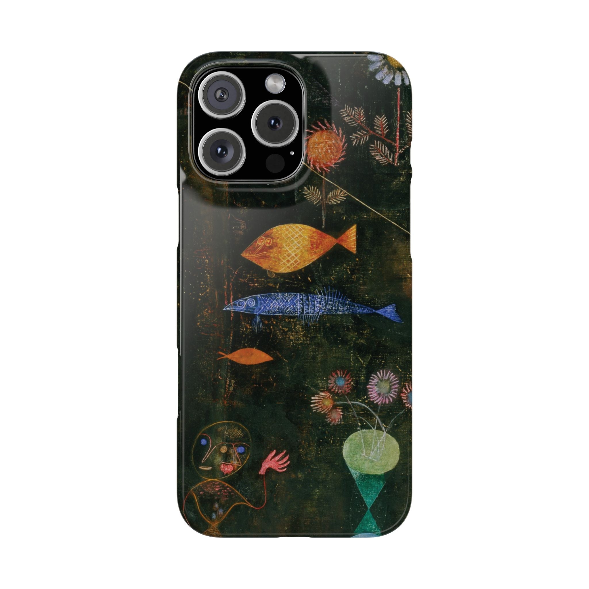 Fish Magic by Paul Klee - iPhone Slim Case