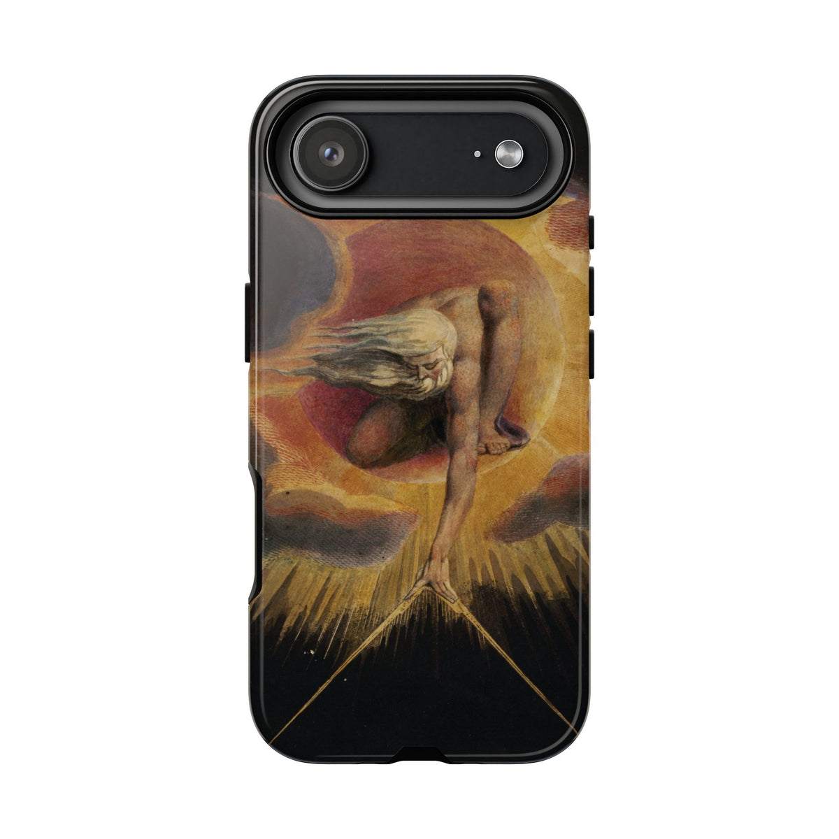 The Ancient of Days by William Blake - iPhone Tough Case
