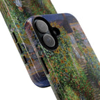 Monets Garden at Vetheuil by Claude Monet - iPhone Tough Case