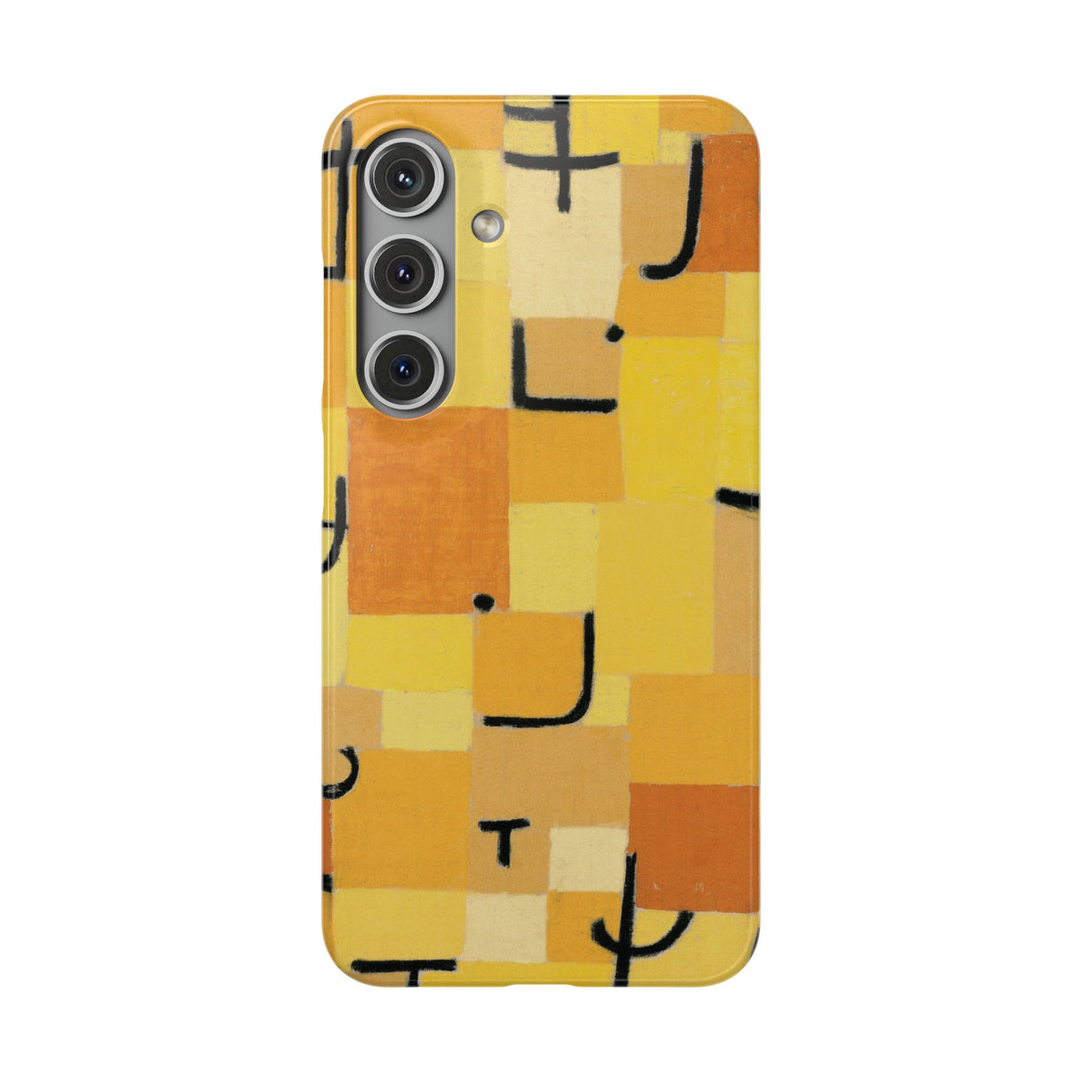 Signs in Yellow by Paul Klee - Samsung Slim Case