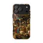 The Dutch Proverbs by Pieter Bruegel the Elder - iPhone Tough Case