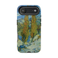 Two Poplars in the Alpilles near Saint-Rémy by Vincent van Gogh - iPhone Tough Case