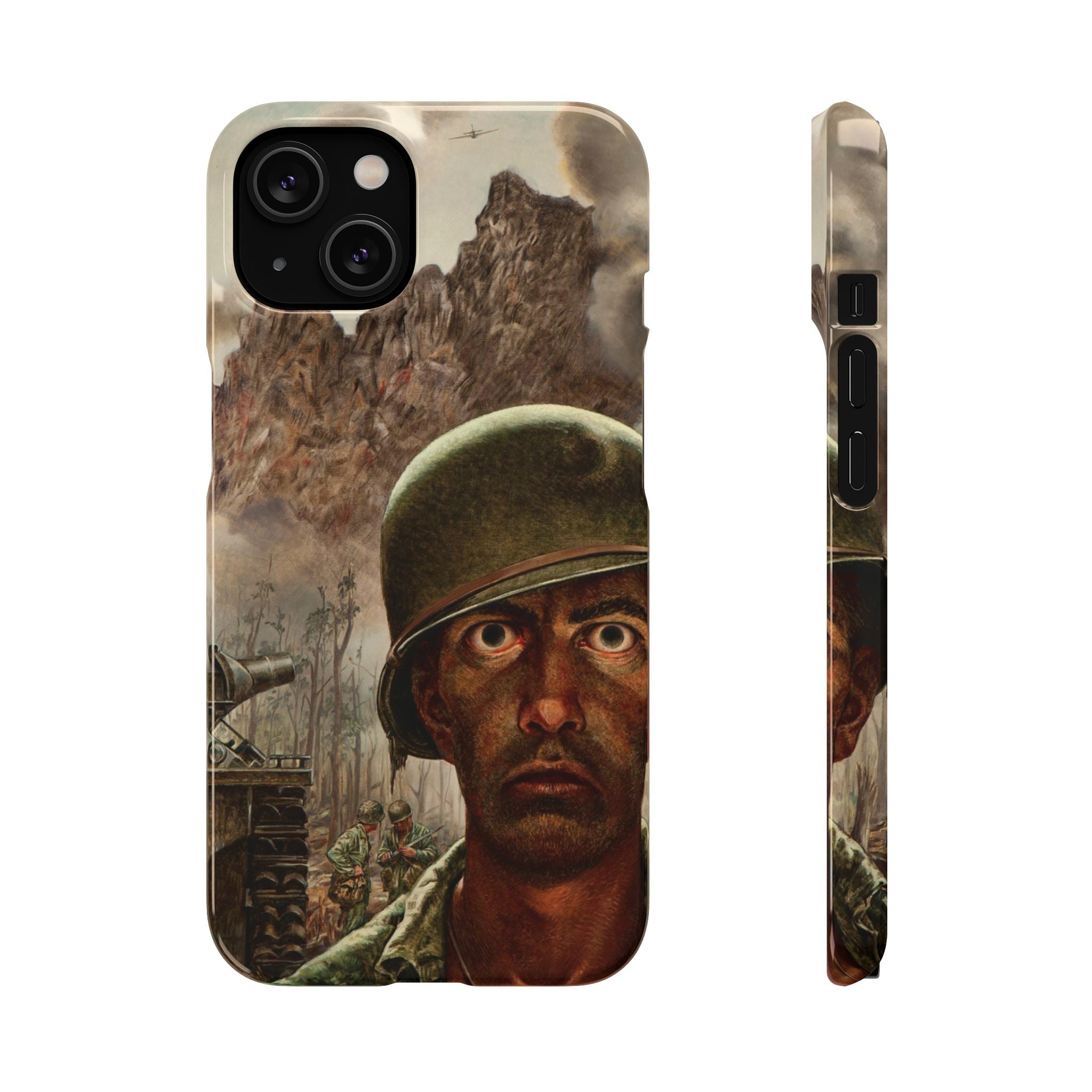 That 2,000 Yard Stare by Thomas Lea - iPhone Slim Case