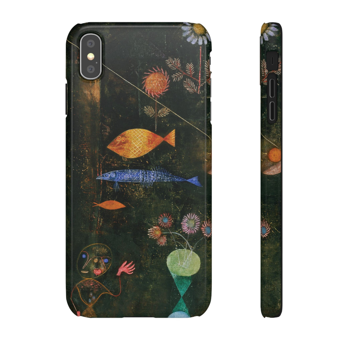 Fish Magic by Paul Klee - iPhone Slim Case