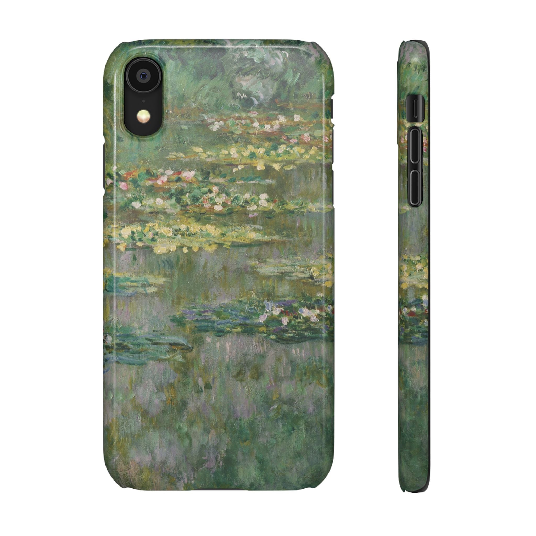 Le Bassin des Nymphéas by Claude Monet - iPhone Slim Case