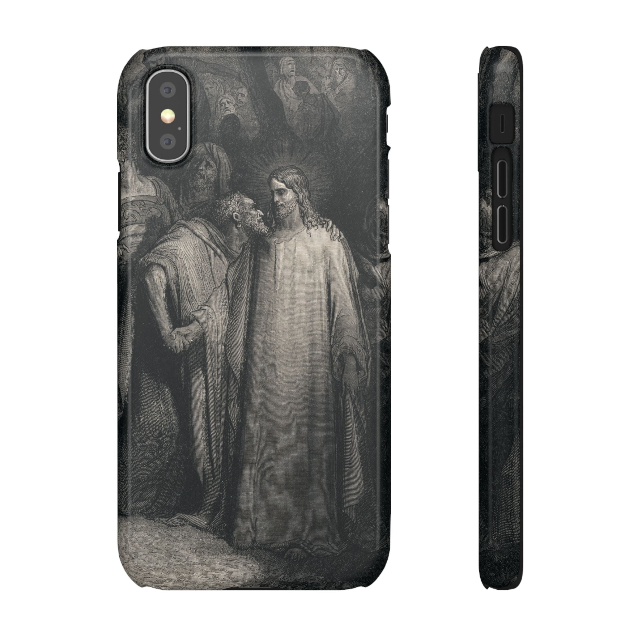 Plate CXLI “The Judas Kiss” by Gustave Doré - iPhone Slim Case