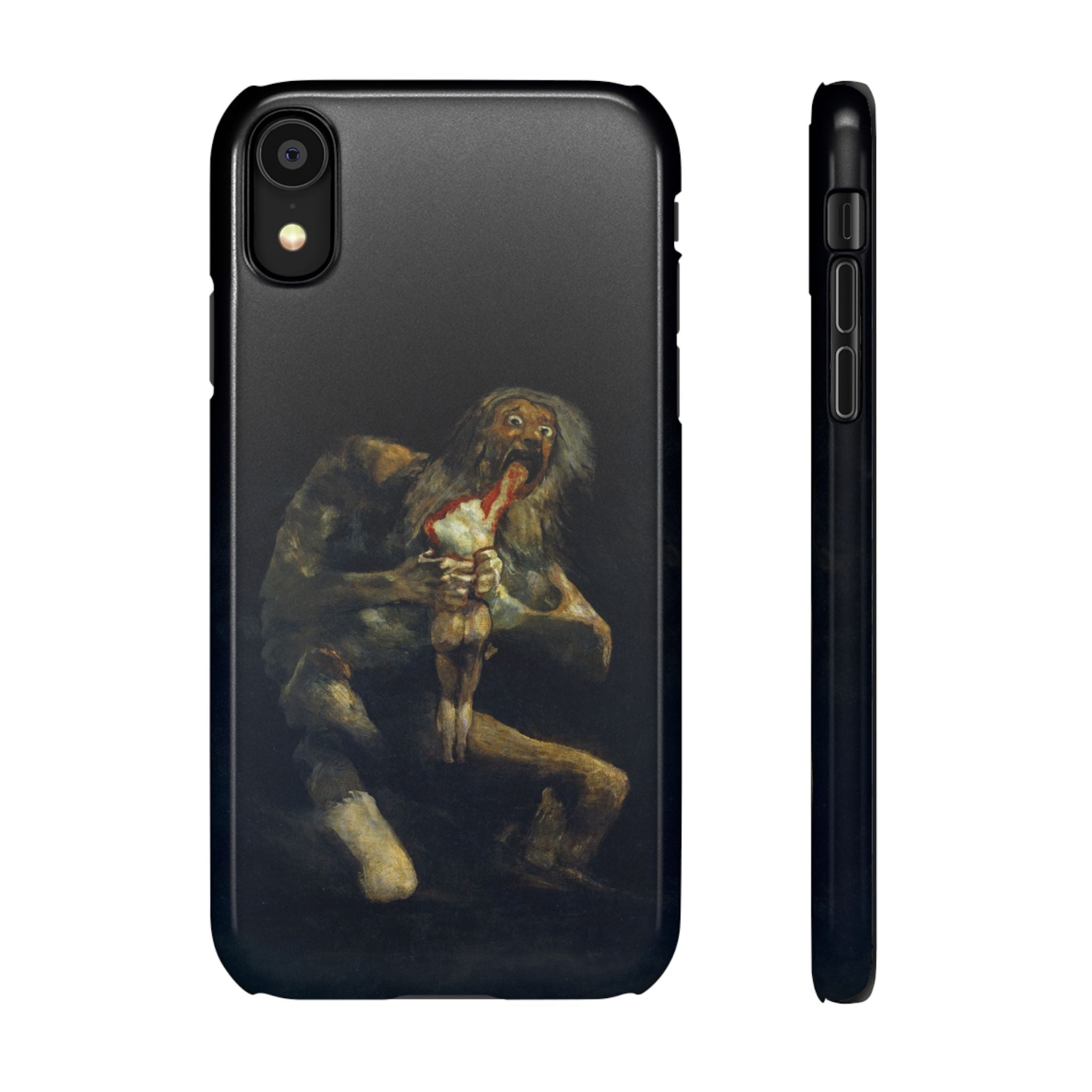Saturn Devouring His Son by Goya - iPhone Slim Case