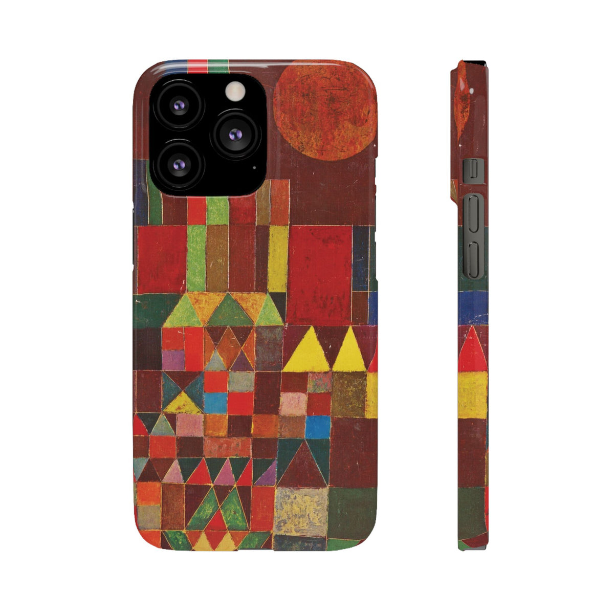 Castle and Sun by Paul Klee - iPhone Slim Case