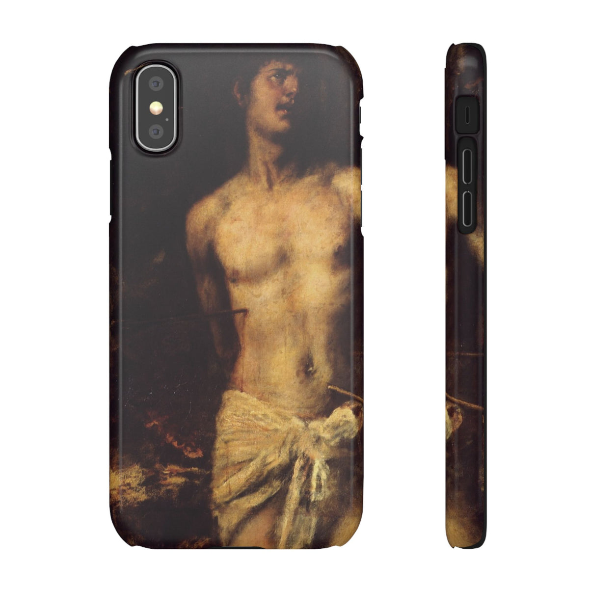 Saint Sebastian by Titian - iPhone Slim Case